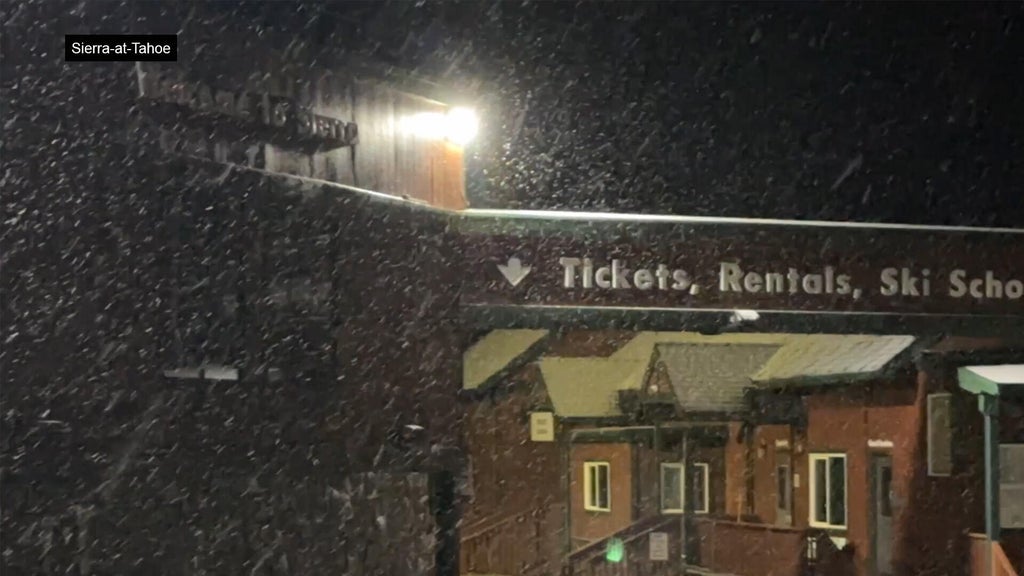 Northern California Sierra sees some early-season snow — CBS Bay Area (KPIX), Piedmont Sports news