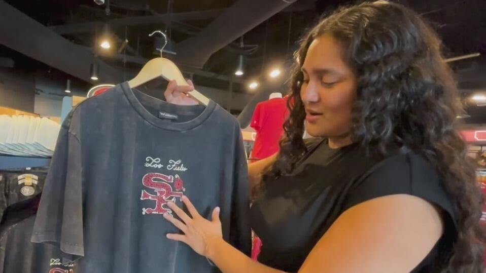 San Francisco 49ers unveil Latino Heritage Collection of team merchandise for "Los Fieles" — CBS Bay Area (KPIX), Piedmont Sports news
