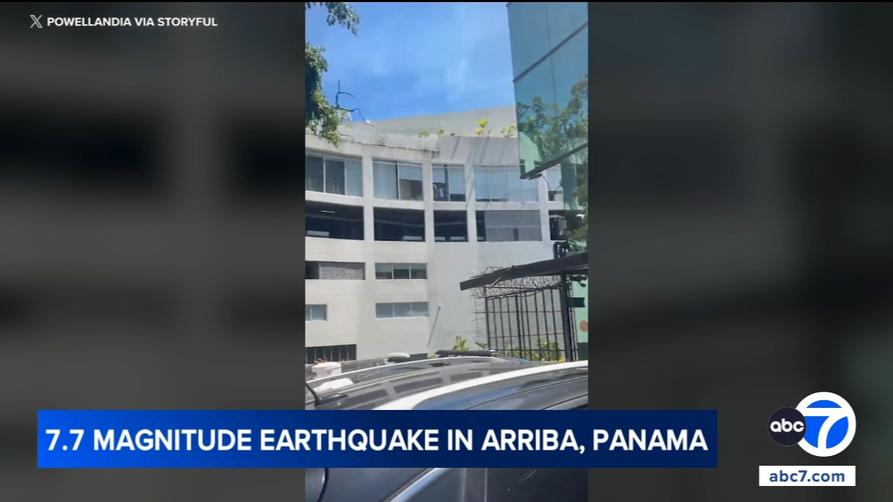 Panama earthquake: Tsunami threat after magnitude 7.7 earthquake and 6.6 aftershock rock region, USGS reports
— ABC 7 Bay Area, Piedmont Schools news