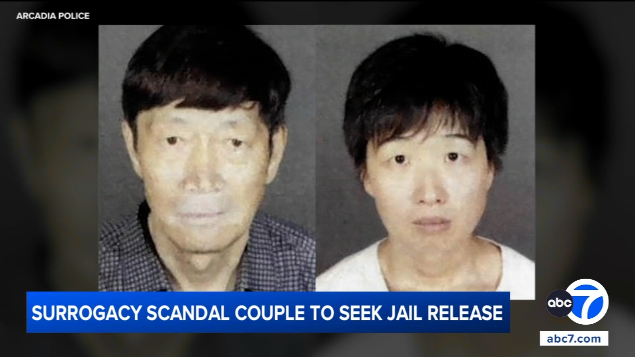 California couple accused in surrogacy scandal to seek release from jail, attorneys say
— ABC 7 Bay Area, Piedmont Community news