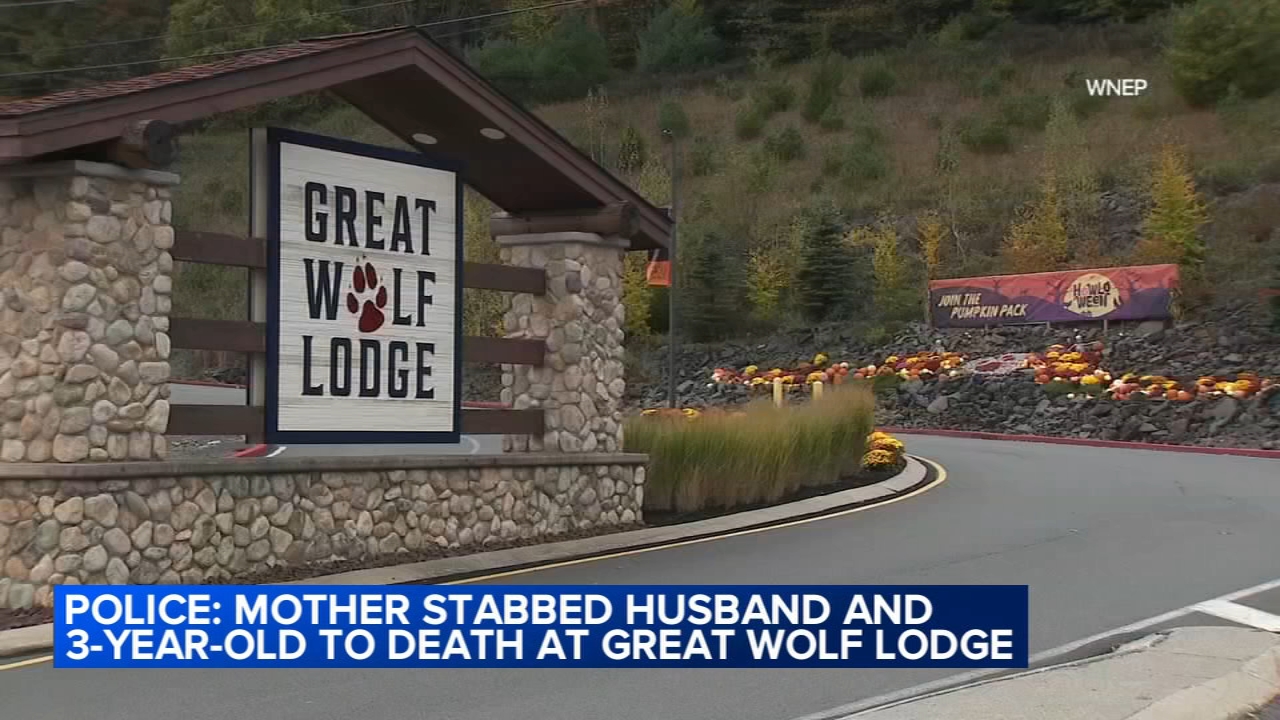 Great Wolf Lodge homicide: Metallica Rose Harrison accused of stabbing husband Charles Harrison, son to death at family resort in the Poconos in Scotrun, Monroe County, Pennsylvania
— ABC 7 Bay Area, Piedmont Community news