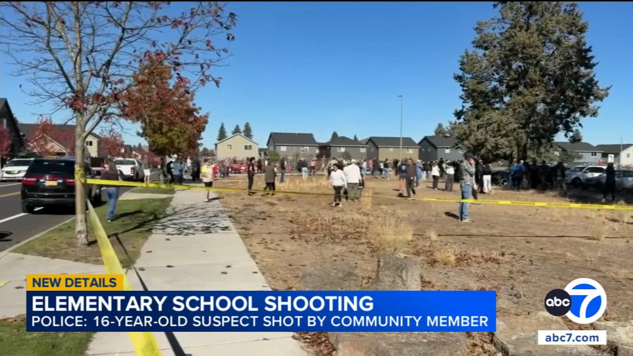 3 children, 1 teacher killed in shooting at Bend, Oregon elementary school; teen shooter also dead: Police
       — ABC 7 Bay Area, Piedmont Schools news