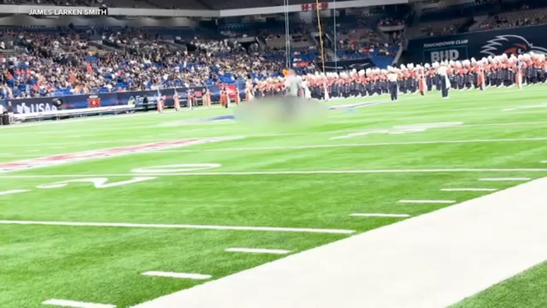 Air Force member killed rappelling from Alamodome's ceiling in Salute to Armed Forces ceremony
       — ABC 7 Bay Area, Piedmont Sports news