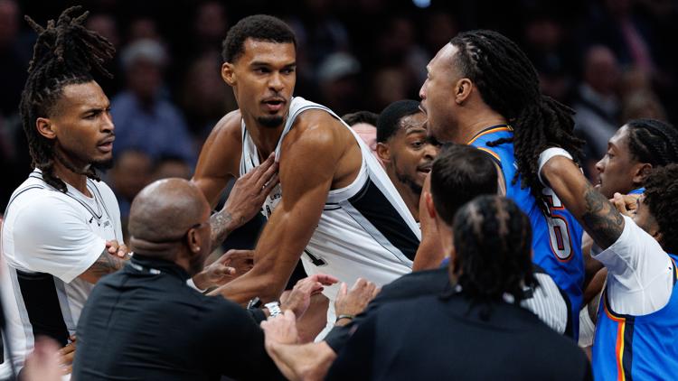 Victor Wembanyama struggles as Spurs drop season opener against the Thunder — KENS 5 (San Antonio), Piedmont Sports news