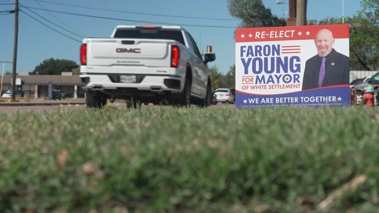 'Why would you do this?': White Settlement mayor reacts after councilman's wife cited for stealing campaign sign — WFAA (Dallas-Fort Worth), Piedmont Government news