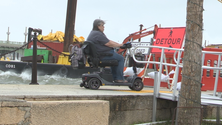 FDOT plans ahead for King Tide as Matanzas River seawall project prompts pedestrian detour — First Coast News Local, Piedmont Schools news
