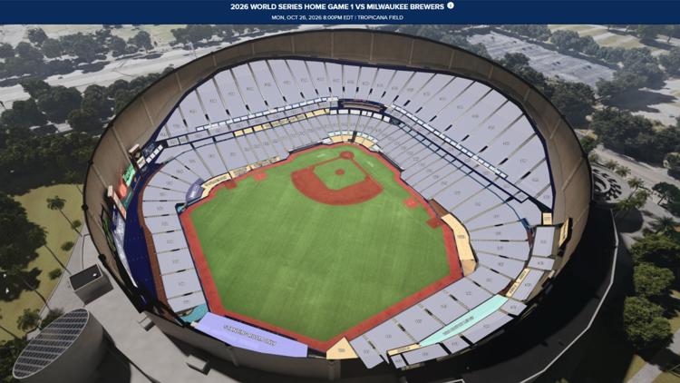 World Series tickets at Tropicana Field: What's still available for Rays vs. Brewers? — WTSP 10 Tampa Bay, Piedmont Sports news