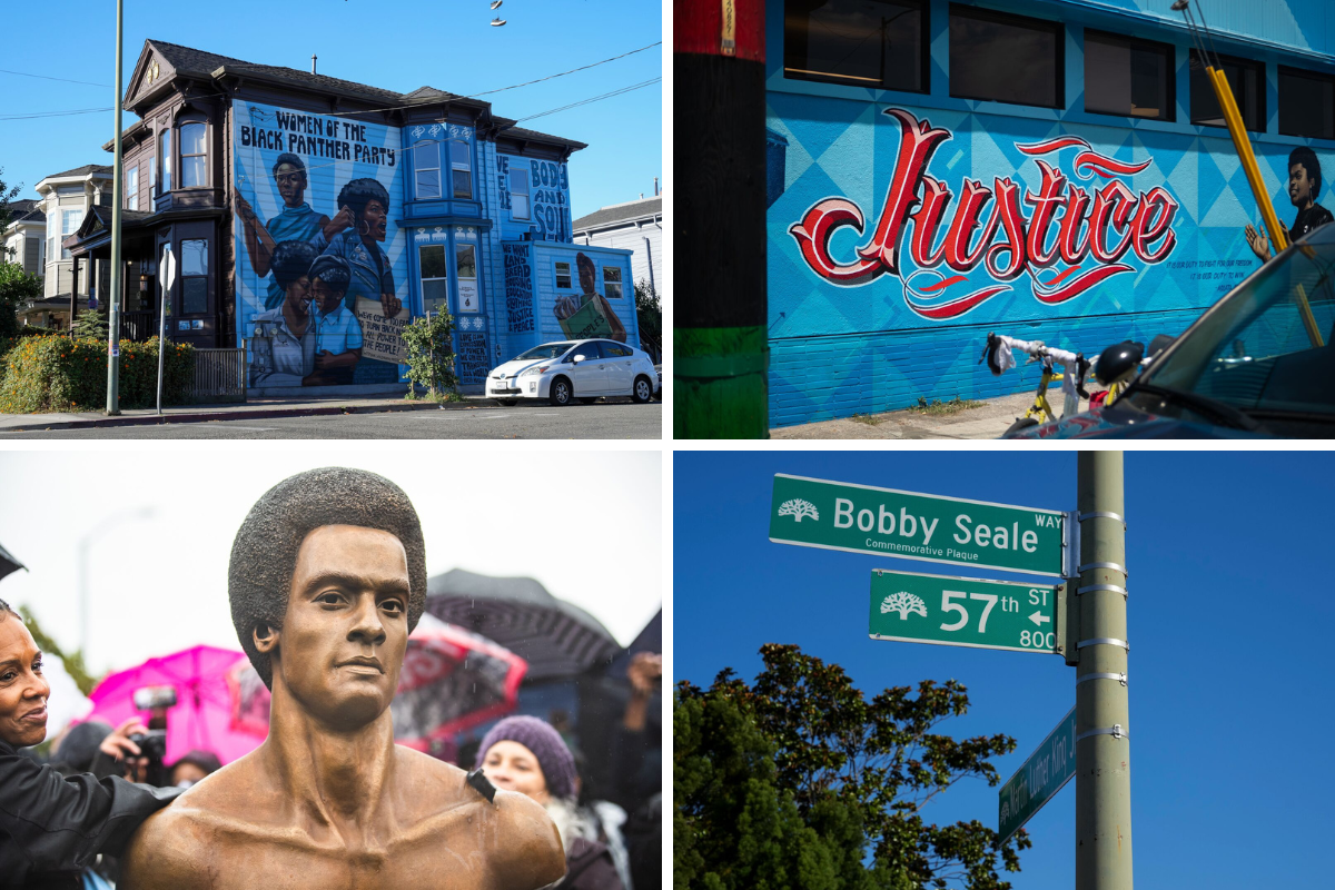 Black Panther Party history is all over Oakland. Here’s where to look — The Oaklandside, Piedmont Arts news