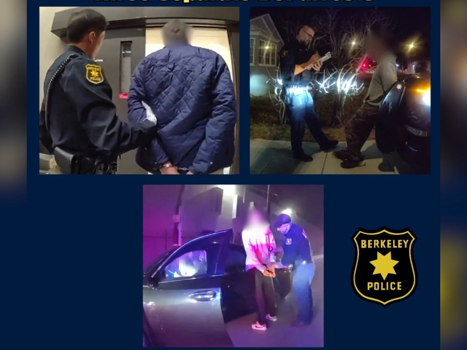 3 DUI Drivers Arrested In One Night After Fleeing Crashes In Berkeley: Police — Piedmont Patch