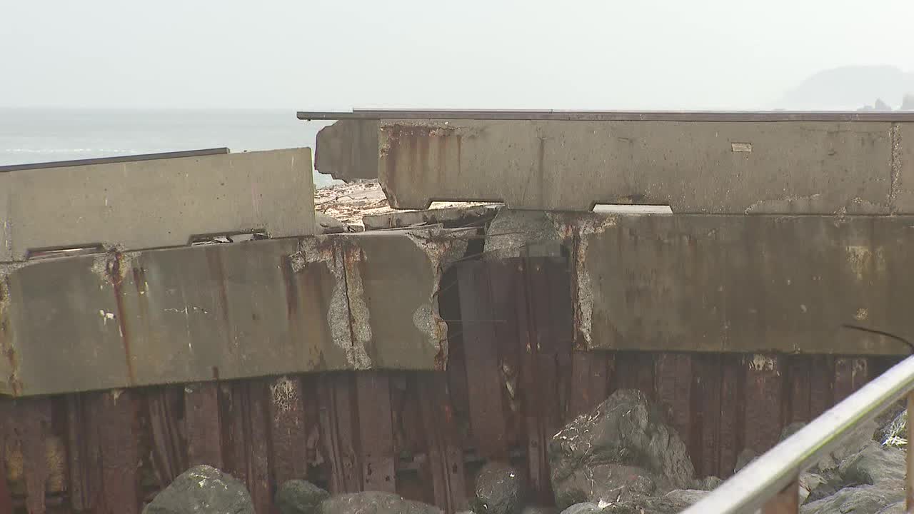 Crews begin to repair crumbling Pacifica Pier — KTVU FOX 2 Bay Area, Piedmont Community news